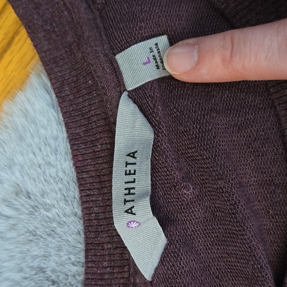 Athleta Purple Long-Sleeve Tunic, Women's Large, Great Condition - Picture 2 of 12